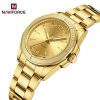 Naviforce 5062 watch for women-Gold