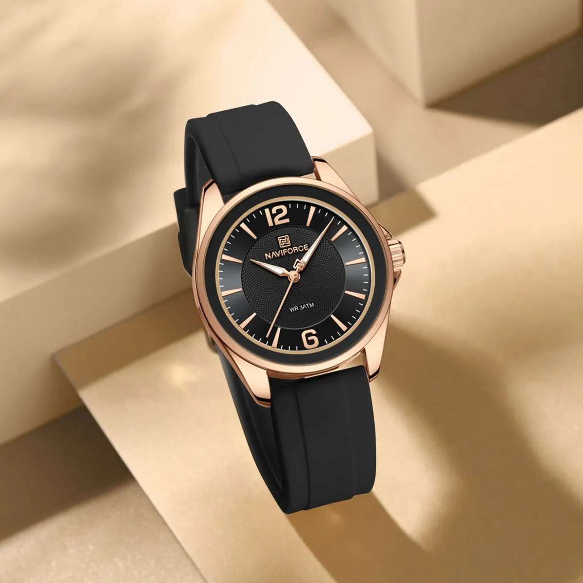 Naviforce 5068 For Women - Black 3 Naviforce 5068 For Women - Black