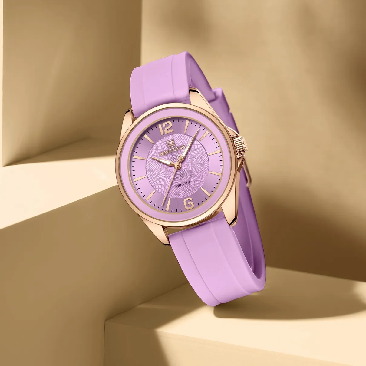 Naviforce 5068 For Women - Purple 1 Naviforce 5068 For Women - Purple