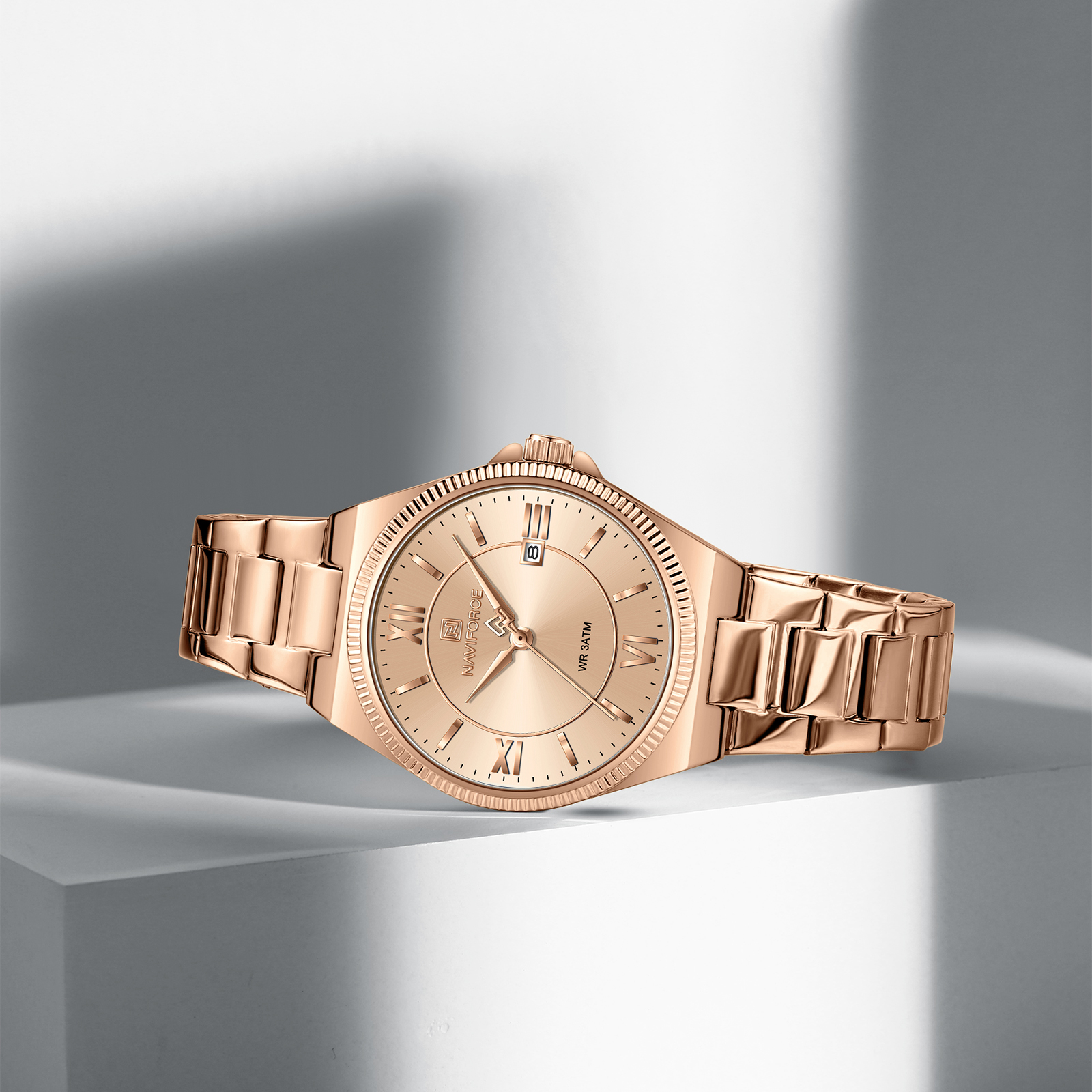 Naviforce 5073 watch for women-Rose4 Naviforce 5073 watch for women-Rose