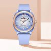 Naviforce 6111 watch for women-Lite Blue1