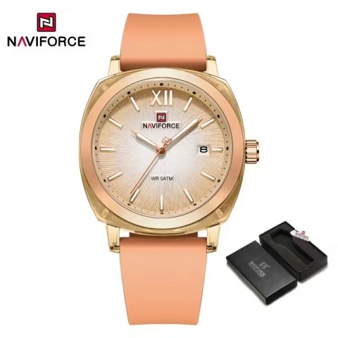 Naviforce 6111 watch for women-Rose