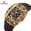 Naviforce 7105  Watch For Men - Rose Gold