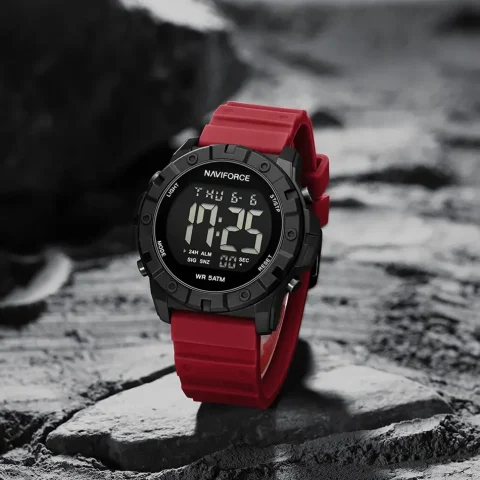 Naviforce 7110 - Black Red