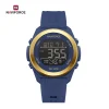 Naviforce 7111 watch for men-Gold Blue