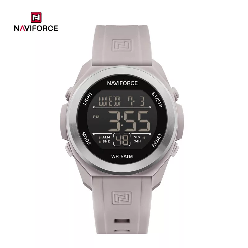 Naviforce 7111 watch for men-Silver Gray Naviforce 7111 watch for men-Silver Gray