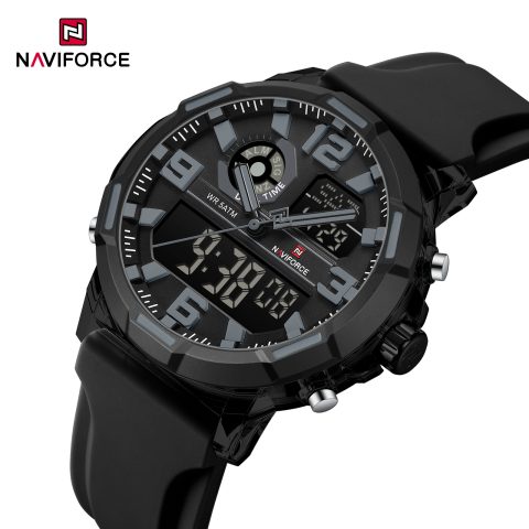 Naviforce 7130 for men-Black Gray