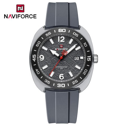 Naviforce 7132 Watch For Men-Black Gray