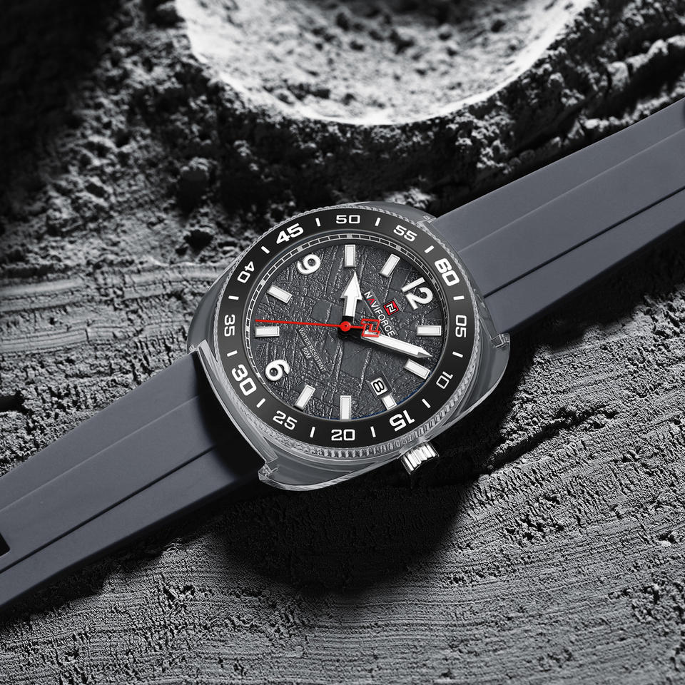 Naviforce 7132 Watch For Men-Black Gray1 Naviforce 7132 Watch For Men-Black Gray