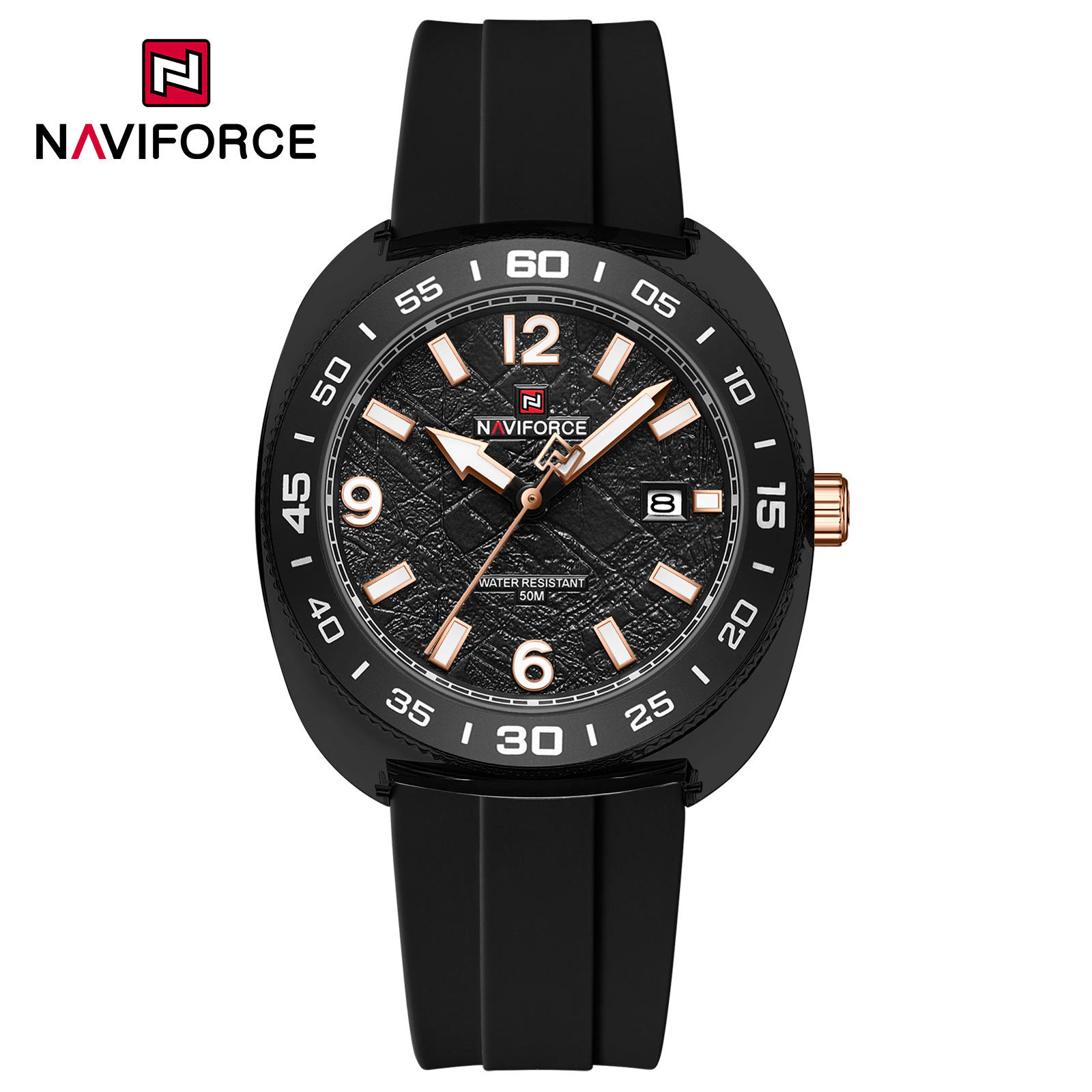 Naviforce 7132 Watch For Men-Black Naviforce 7132 Watch For Men-Black