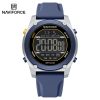 Home With AJAX Naviforce 7134 Sports Watch for Men- Blue