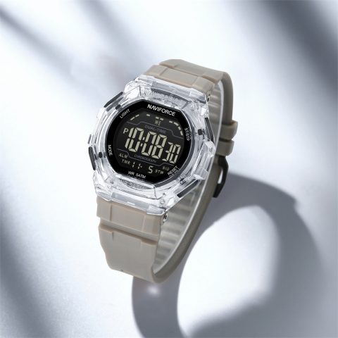 Naviforce 7136 Watch For Men - Silver