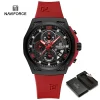 Naviforce 8051 Watch For Man-Red