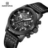 Naviforce 8077 Watch For Men - Black