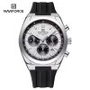 Naviforce 8080 Watch For Men - Black White