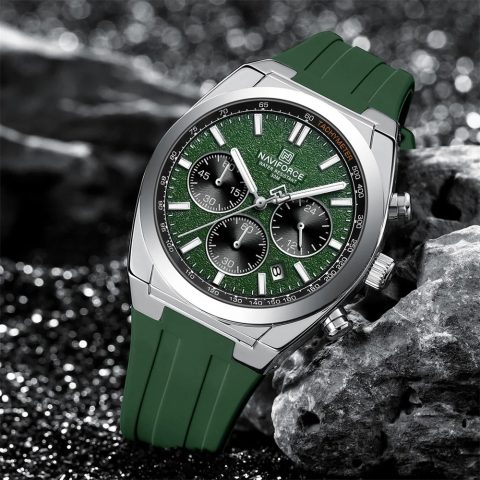 Naviforce 8080 Watch For Men - Green