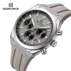 Naviforce 8080 Watch For Men - Silver Gray