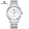 Naviforce 9228 Watch For Men - Silver