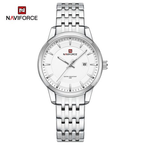 Naviforce 9228 Watch For Women - Silver