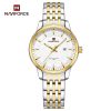Naviforce 9228 Watch For Women - Silver Gold