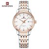 Naviforce 9228 Watch For Women - Silver Rose White