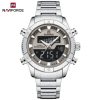 Naviforce 9259 Watch  For Men - Silver Gray