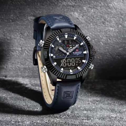 Naviforce 9262 watch for men-Blue
