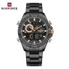 Naviforce 9262 watch for men CH-Black Rose