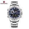 Naviforce 9262 watch for men CH-Silver Blue