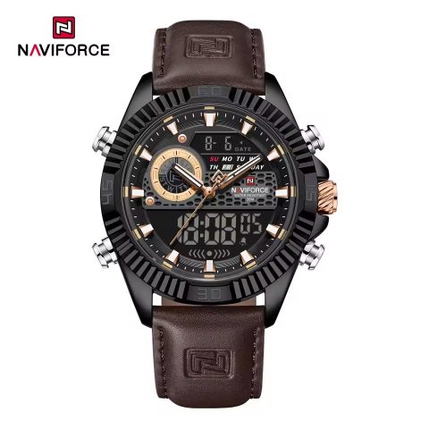 Naviforce 9262 watch for men-Cofee
