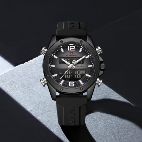 Naviforce 9264 watch for men-Black