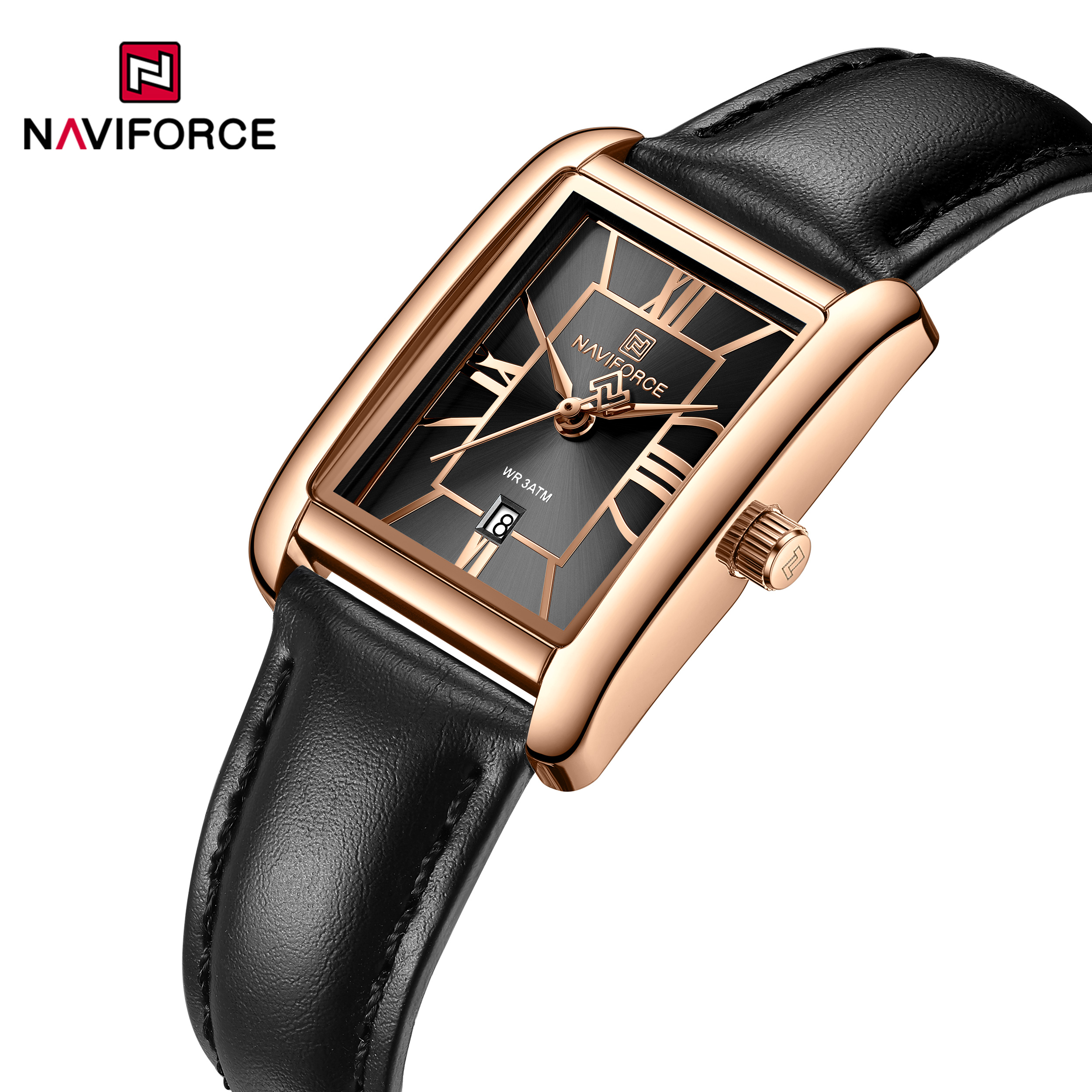 Naviforce 9264 watch for men-Black Rose3 Naviforce 9264 watch for men-Black Rose