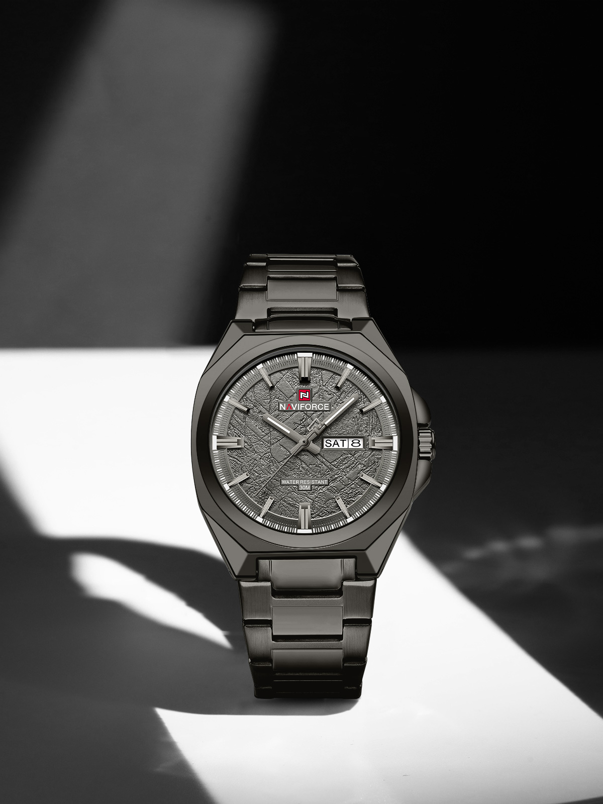 Naviforce 9273 watch for men-Black Gray2