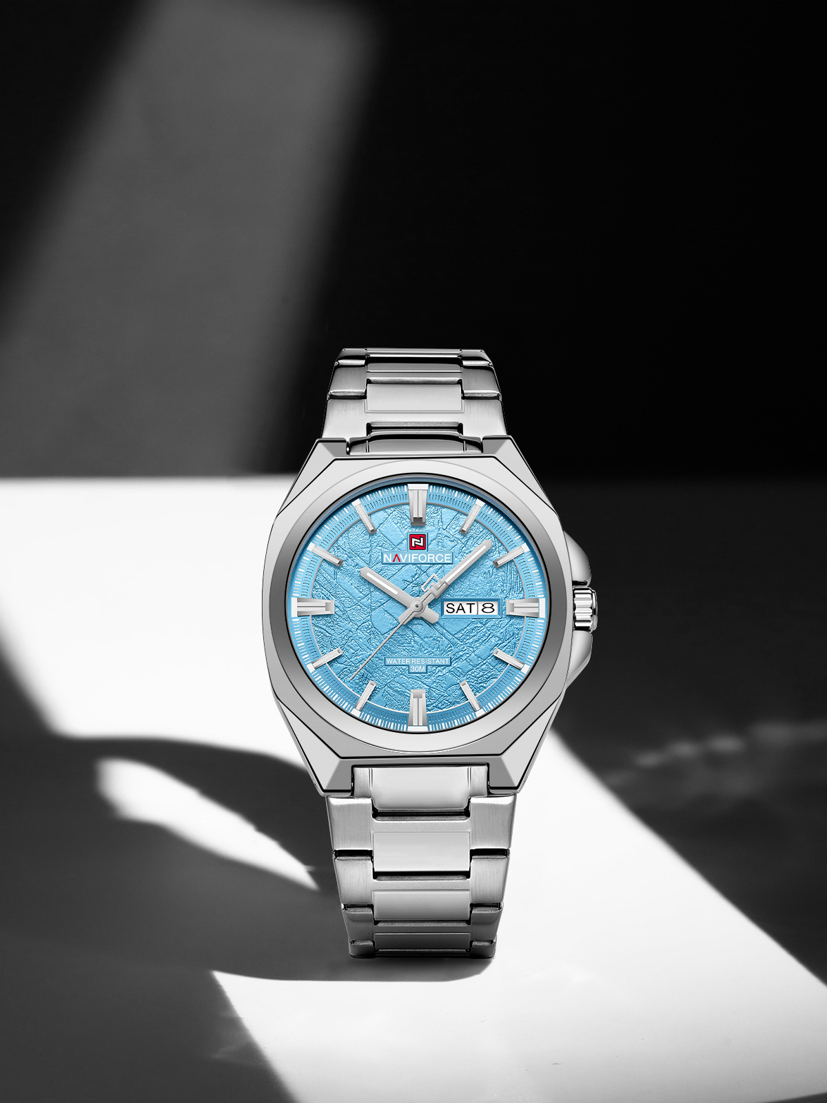 Naviforce 9273 watch for men-Sky Blue2 Naviforce 9273 watch for men-Sky Blue
