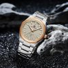 Naviforce 9274 Watch For Men - Silver Rose