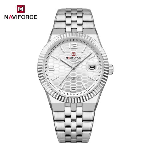 Naviforce 9277 Men's Watch - Silver