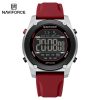 Home With AJAX Naviforce Sports Watch For Men-Red
