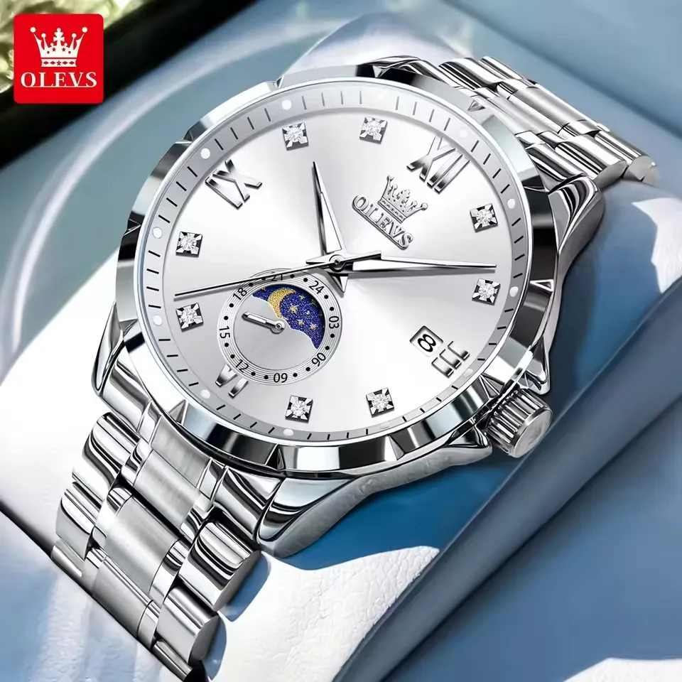 Olevs 2956 CH – Silver White 22
