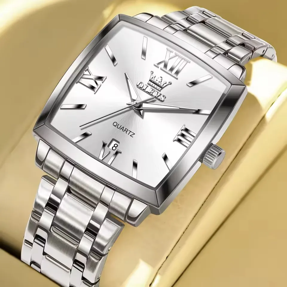 Olevs 2969 CH For Men - Silver 2