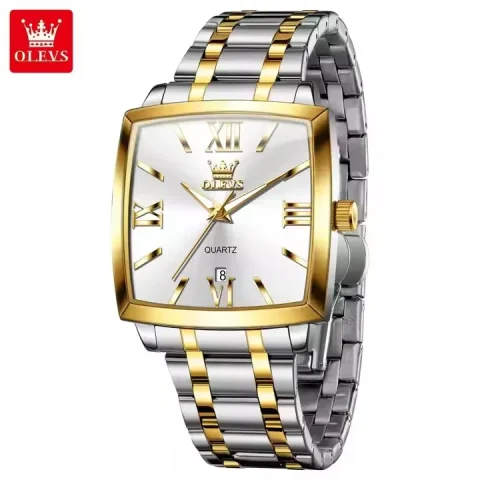 Olevs 2969 Watch For Men – Silver White