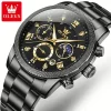 Olevs 3660 Watch For Woman - Black Gold