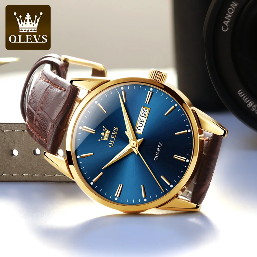 Olevs 6898 L - Brown Blue 33