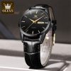 Olevs 6898 Watch For Men – Black
