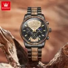 OLEVS 3645  Men’s Watch-Black Ash