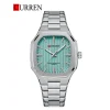 CURREN 8458 Watch For Men - Silver  Mint