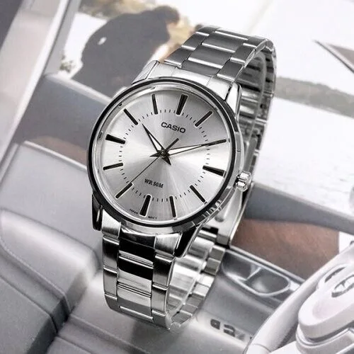 Casio MTP-1303D-7AVDF Men's White Dial Stainless Steel Watch 1 Casio MTP-1303D-7AVDF Men's White Dial Stainless Steel Watch