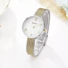 Curren 9020 Watch For Women-Silver Gold