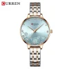 Curren 9068 Watch For Women-Rose Blue
