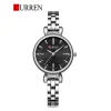Curren 9098 Watch For Women - Silver Black
