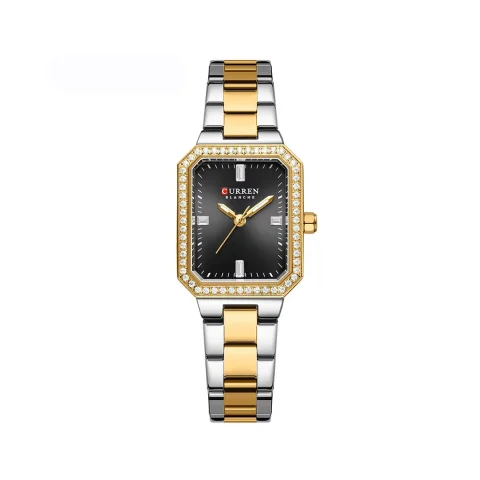 Curren 9102 Watch For Women - Silver Gold Black